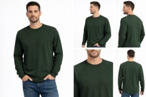 Buzo casual para hombre manga larga