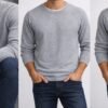 Buzo casual para hombre manga larga