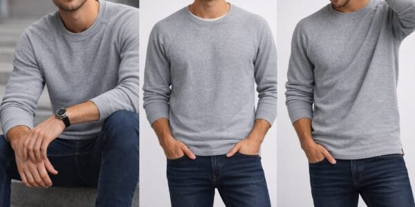 Buzo casual para hombre manga larga