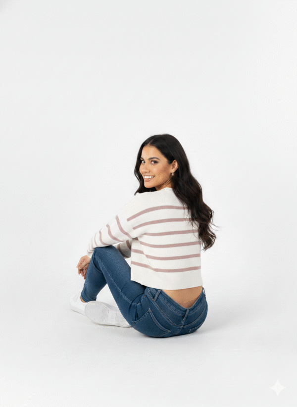 Suéter rayas mujer RM0004