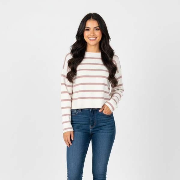 Suéter rayas mujer RM0004