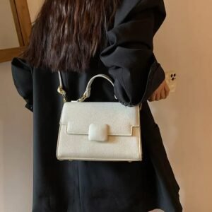 COD. BC0011 Mini Bolso Estructurado Blanco