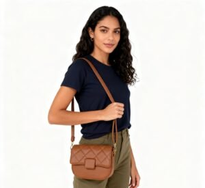 COD. BC0012 Bolso Acolchado Camel
