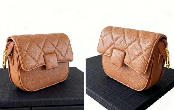 COD. BC0012 Bolso Acolchado Camel