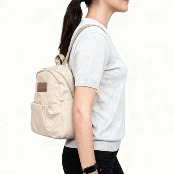 BC0017-beige modelo2 COD. BC0017 Mochila Mini Elegance Beige Urban