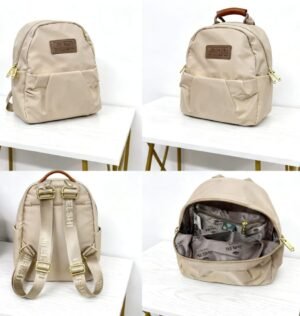 BC0017-beige sola COD. BC0017 Mochila Mini Elegance Beige Urban