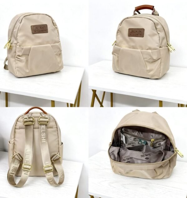 BC0017-beige sola COD. BC0017 Mochila Mini Elegance Beige Urban