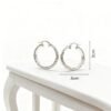 JA0015_solo2medidas COD. JA0015 Aretes Aro Trenzado Plata BX 925